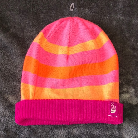 north face girls hat